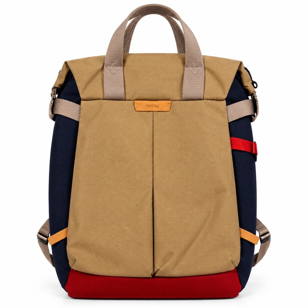 Bellroy Tokyo Totepack Recycled Nylon Multicolor Convertible Laptop Backpack 20L
